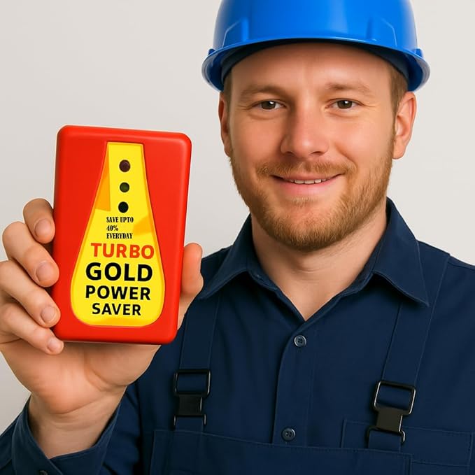 Max Power Saver Device for Home | Compact Electric Energy Saving Box with LED Indicator